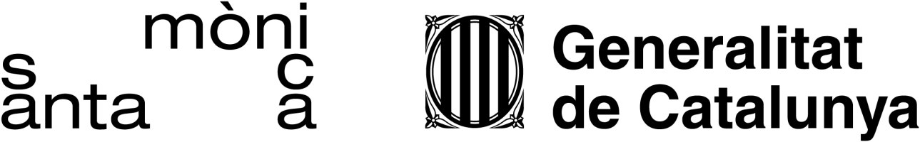logo Santa Mònica + Generalitat